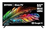 DYON iGoo-TV 55U 139cm (55 Zoll) Google TV (4K UHD, HD Triple Tuner, Prime...