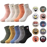 Sporzin Socken Damen 35-38 Sneaker Socken Damen 39-42 Lustige Socke n, 10 Paar...