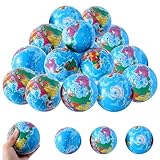 20 Stück Antistressball Weltkugel,5.5CM Stressball Globus Klein,Anti Stress...