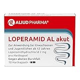 ALIUD PHARMA Loperamid AL akut, 10 Kapseln: Zur symptomatischen Behandlung von...
