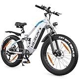 VARUN E Bike Elektrofahrrad mit 26 * 4.0 Zoll Fat Tire, 48V 16Ah(768Wh), Bis zu...