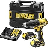 DEWALT 18V, 1,5Ah Schlagbohrschrauber/Schlagschrauber (bürstenlos, robustes...