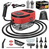 Dampfreiniger Handgerät, 2500W Handdampfreiniger mit 1,6-Liter-Wassertank, 15...