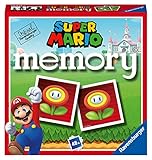 Ravensburger - Memory Super Mario Brettspiel, Memory Spiel für Kinder 3 Jahre...