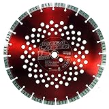 WERKMAX Diamant Trennscheibe MegaLaser 15mm Turbo-Segment 350 mm/20,0 mm...