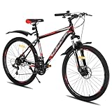 Hiland Mountainbike MTB 26 Zoll Leicht Aluminiumrahmen Scheibenbremse...