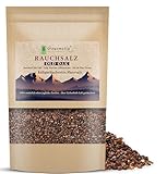 Gourmetia Rauchsalz grob 900g, naturbelassenes kaltgeräuchertes Meersalz - auch...