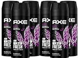 6x Axe Bodyspray Excite ohne Aluminiumsalze 150 ml