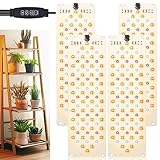 pflanzenlampe,40W pflanzenlampe led vollspektrum,316LEDs wachstumslampe für...