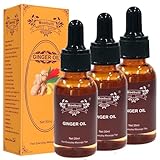Massageöl, Lymphdrainage Ingweröl mit Ingwer ätherischem Öl und...