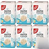 Gut & Günstig Haferflocken extra zart 6er Pack (6x500g Packung) + usy Block