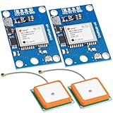2 Pack GY-NEO6MV2 NEO-6M GPS-Modulplatine-Flight Controller Board 3V-5V mit...