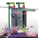 FEDOUR 450L/H Aquarium Außenfilter, 5W Einstellbarer Aquarium Kanisterfilter,...