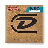 Dunlop DJN0920 Banjosaiten (Light, 5 Stück, Nickel)