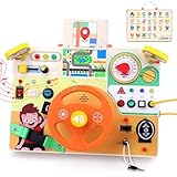 Grarain Busy Board Montessori Spielzeug ab 1 Jahr Lenkrad...