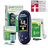 OneTouch Ultra Plus Reflect Start-Set, Blutzuckermessgerät für Diabetes, inkl....