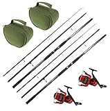 G8DS® Hochsee-Angel-Set: 2 G8DS® Rollentaschen Deluxe + 2 G8DS® Oceancast...