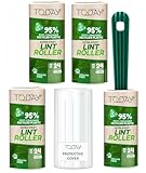 Today Eco - Fusselrolle 4 Rollen mit 1 Abroller + Deckel, 95% recyceltes...