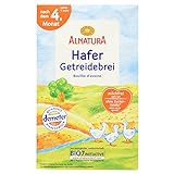 Alnatura Bio Hafer-Getreidebrei, 6er Pack (6 x 250 g)