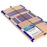Stabiler Lattenrost 100% BUCHE Lattenrahmen - Nicht verstellbar, starr -...