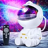 TOCVEOE Sternenhimmel Projektor LED Astronaut Projektor mit Fernbedienung Timer...