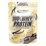 IronMaxx 100% Whey Protein Pulver 500g - Vanille | Cremiger Eiweißshake mit...