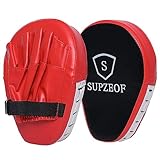 Box Handschuhe aus echtem Leder, Boxen Schlaghandschuhe Boxpolster,Strike Kick...