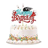 1 Pcs Bowling Happy Birthday Kuchen Topper Sport Theme Bowling Ball Kuchen Dekor...