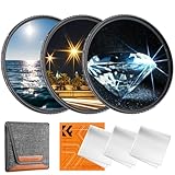 K&F Concept Nano K-Serie 82mm Sternfilter 4 Punkte, 6 Punkte, 8 Punkte für...