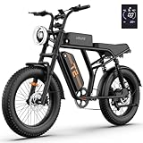 URLIFE 20 * 4' Fat-Tire Elektrofahrräder für Erwachsene, E Bike mit 48V 15.6Ah...