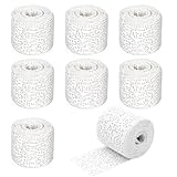 Gipsbinden Set, 8 Rollen Gibsbindenden Zum Bastel, 5cm x 2,7m Babybauch...