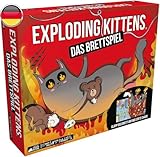 Exploding Kittens, Exploding Kittens: Das Brettspiel, Partyspiel, 2-6 Spieler,...