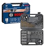 Bosch Accessories Professional 103tlg. Bohrer- und Bit Set Titanium Box (für...