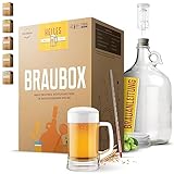 Braubox®, Sorte Helles | Bierbrauset für die Küche | mit 5-Liter-Gärflasche...
