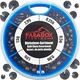 Paradox Fishing Bleischrot Angeln - Angelblei Blei Angelzubehör Angel Zubehör...
