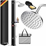 KESSER® Solardusche 35 Liter Solar Gartendusche | warmes Wasser max. 60°C |...