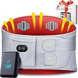 ALLJOY 170CM Wärmegürtel Rücken Heizkissen Kabellos Massagegerät, 10000mAh...