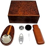 Angelo Humidor Set Braun