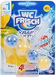 WC-Frisch Kraft Aktiv Duftspüler Lemon, WC-Reiniger, 1 Stück, mit...