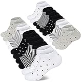 Mowenti Sneaker Socken Damen 39-42 Kurze Baumwollsocken Sportsocken 10 paar...