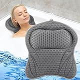 Badewannenkissen, Nackenkissen Badewanne, 4D Mesh Badewannenkissen Nacken,...