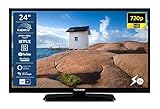 TELEFUNKEN XH24SN550MV 24 Zoll Fernseher/Smart TV (HD Ready, HDR, Triple-Tuner,...