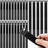 Honyear 25 Stück Kabelbinder, Wiederverwendbar, Nylon 15/20/30 cm Längen...