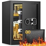 55L Groß Safe Tresor Feuerfest für Zuhause| Digitaler MöBeltresor mit...