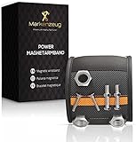 MARKENZEUG Power Magnetarmband I Handwerker Werkzeug Armband I 12 extra starke...