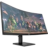 HP Omen 34c Gaming Monitor - 34 Zoll Bildschirm, WQHD Display, 165Hz, AMD...