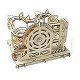 3D Puzzle Holz Murmelbahn,Kugelbahn Holz,3D Puzzle Kugelbahn,Murmelbahn...