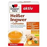 Doppelherz Heißer Ingwer + Curcuma – Vitamin C und Zink leisten einen Beitrag...