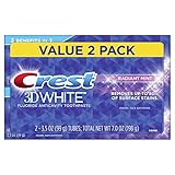 Crest 3D White Radiant Mint Whitening Zahnpasta, 100 ml