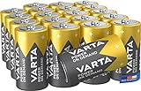 VARTA Batterien C Baby, 20 Stück, Power on Demand, Alkaline, Vorratspack,...